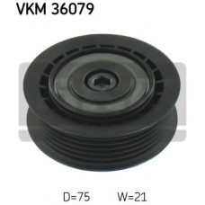 Паразитний / провідний ролик, полікліновий ремінь SKF VKM 36079
