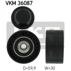 Паразитний / провідний ролик, полікліновий ремінь SKF VKM 36087