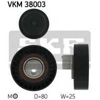 Натяжний ролик, полікліновий ремінь SKF VKM 38003
