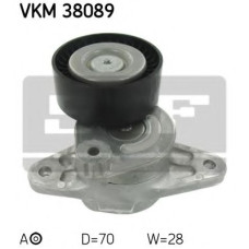 Натяжний ролик, полікліновий ремінь SKF VKM 38089