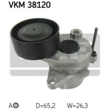 Натяжний ролик, полікліновий ремінь SKF VKM 38120