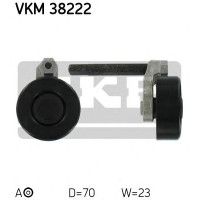 Натяжний ролик, полікліновий ремінь SKF VKM 38222