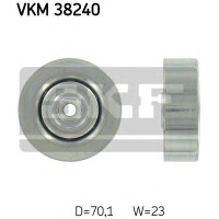 Паразитний / провідний ролик, полікліновий ремінь SKF VKM 38240