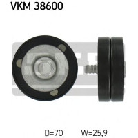 Паразитний / провідний ролик, полікліновий ремінь SKF VKM 38600