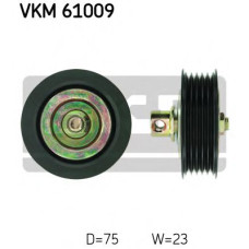Паразитний / провідний ролик, полікліновий ремінь SKF VKM 61009