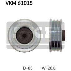 Паразитний / провідний ролик, полікліновий ремінь SKF VKM 61015