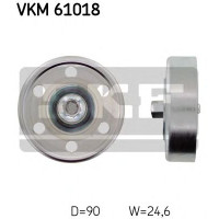 Паразитний / провідний ролик, полікліновий ремінь SKF VKM 61018
