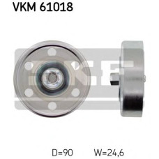 Паразитний / провідний ролик, полікліновий ремінь SKF VKM 61018