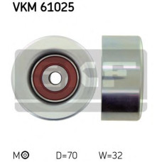 Паразитний / провідний ролик, полікліновий ремінь SKF VKM 61025