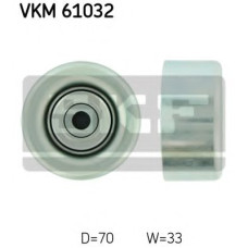 Паразитний / провідний ролик, полікліновий ремінь SKF VKM 61032