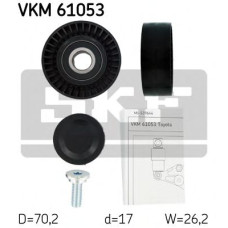 Паразитний / провідний ролик, полікліновий ремінь SKF VKM 61053