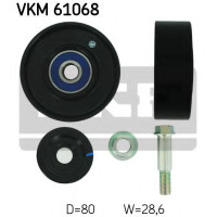 Паразитний / провідний ролик, полікліновий ремінь SKF VKM 61068