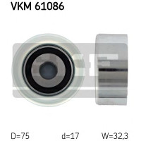 Паразитний / провідний ролик, полікліновий ремінь SKF VKM 61086