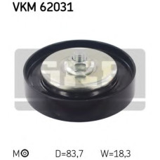 Натяжний ролик, полікліновий ремінь SKF VKM 62031