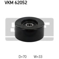 Паразитний / провідний ролик, полікліновий ремінь SKF VKM 62052