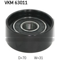 Паразитний / провідний ролик, полікліновий ремінь SKF VKM 63011