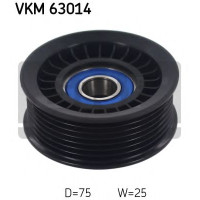 Паразитний / провідний ролик, полікліновий ремінь SKF VKM 63014