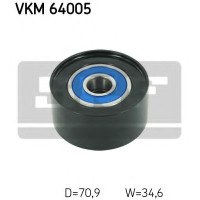 Паразитний / провідний ролик, полікліновий ремінь SKF VKM 64005