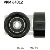 Паразитний / провідний ролик, полікліновий ремінь SKF VKM 64012