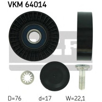 Паразитний / провідний ролик, полікліновий ремінь SKF VKM 64014