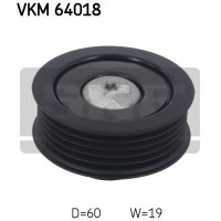 Паразитний / провідний ролик, полікліновий ремінь SKF VKM 64018