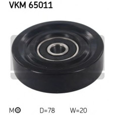 Натяжний ролик, полікліновий ремінь SKF VKM 65011