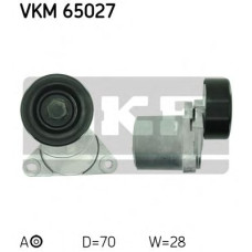 Натяжний ролик, полікліновий ремінь SKF VKM 65027