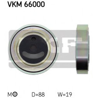 Натяжний ролик, полікліновий ремінь SKF VKM 66000