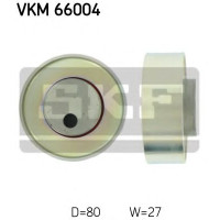 Паразитний / провідний ролик, полікліновий ремінь SKF VKM 66004