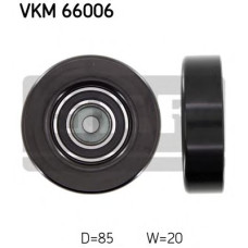 Паразитний / провідний ролик, полікліновий ремінь SKF VKM 66006