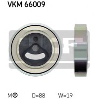 Натяжний ролик, полікліновий ремінь SKF VKM 66009