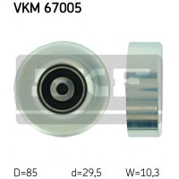 Паразитний / провідний ролик, полікліновий ремінь SKF VKM 67005