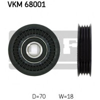 Паразитний / провідний ролик, полікліновий ремінь SKF VKM 68001