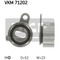 Натяжний ролик, ремінь ГРМ SKF VKM 71202