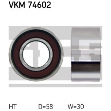 Натяжний ролик, ремінь ГРМ SKF VKM 74602