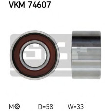 Натяжний ролик, ремінь ГРМ SKF VKM 74607