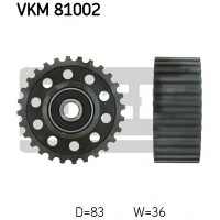 Паразитний / Ведучий ролик, зубчастий ремінь SKF VKM 81002