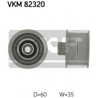 Паразитний / Ведучий ролик, зубчастий ремінь SKF VKM 82320