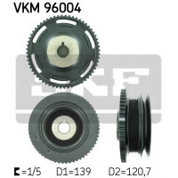 Ремінний шків, колінчастий вал SKF VKM 96004