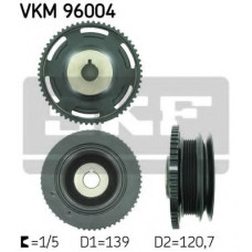 Ремінний шків, колінчастий вал SKF VKM 96004