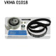 Комплект ременя ГРМ SKF VKMA 01018