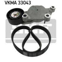 Полікліновий ремінний комплект SKF VKMA 33043