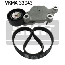 Полікліновий ремінний комплект SKF VKMA 33043