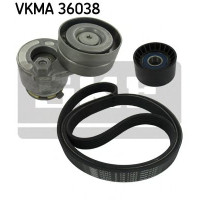 Полікліновий ремінний комплект SKF VKMA 36038