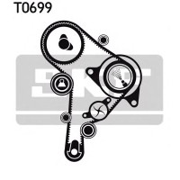 Водяний насос + комплект зубчастого ременя SKF VKMC 01251