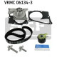 Водяний насос + комплект зубчастого ременя SKF VKMC 06134-3