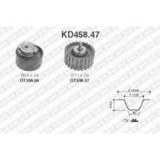 Комплект ременя ГРМ SNR KD458.47