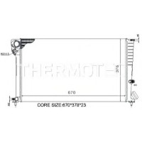 Радіатор, охолодження двигуна THERMOTEC D7P025TT