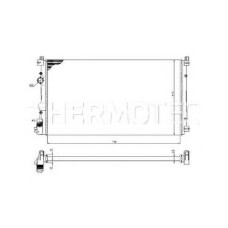 Радіатор, охолодження двигуна THERMOTEC D7R020TT