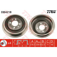 Гальмівний барабан TRW DB4218